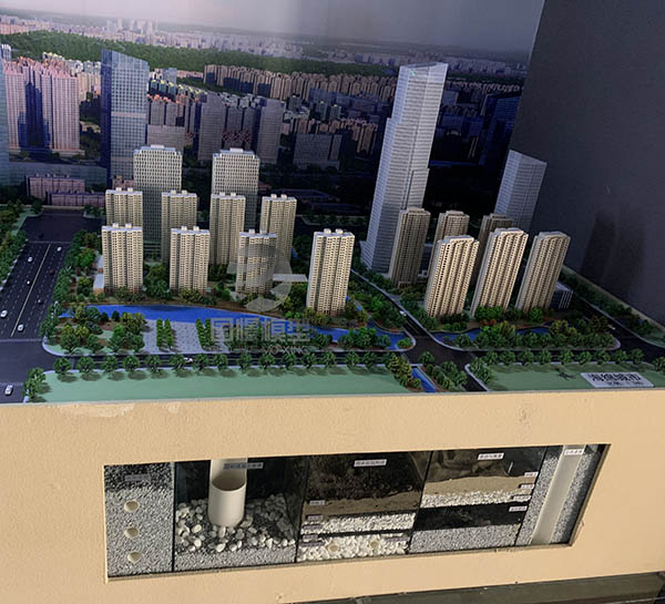 武城县建筑模型